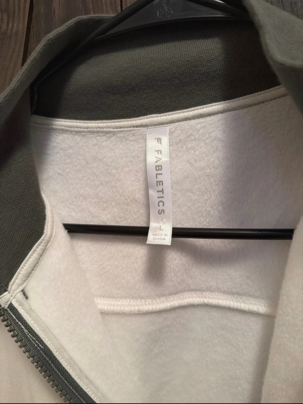 Fabletics Cropped Quarter-Zip - Picture 2 of 4